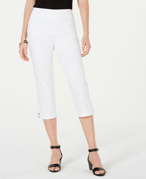 JM Collection Double Ring Hem Capri Pants